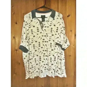 Catalina Men’s Vintage Golf Polo Shirt Size Medium